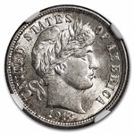 1913 Barber Dime MS-62 NGC