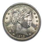 1913 Barber Quarter MS-64 PCGS