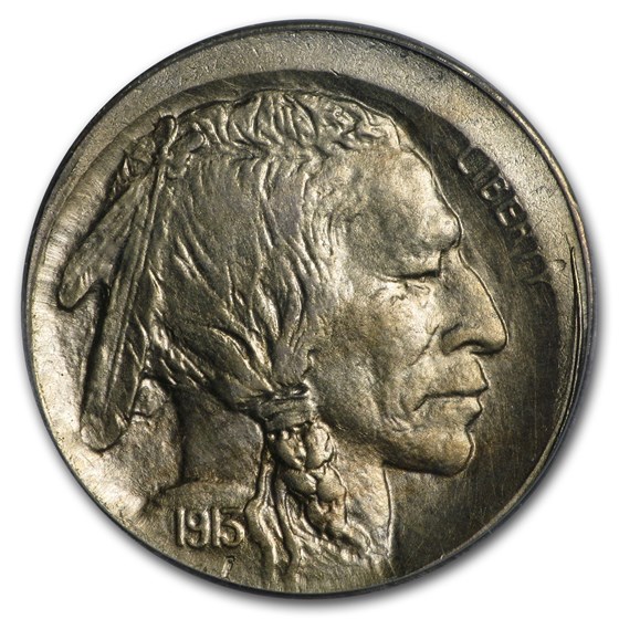 Buy 1913 Buffalo Nickel Type-II MS-62 PCGS Mint Error (Broadstrike) | APMEX