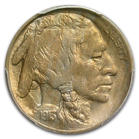 1913 Buffalo Nickel Type-II MS-64 PCGS