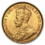 1913 Canada Gold $5 AU