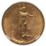 1913-D $20 St Gaudens Gold Double Eagle MS-63 NGC