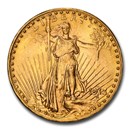 1913-D $20 St Gaudens Gold Double Eagle MS-64 PCGS