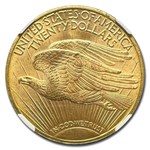 1913-D $20 St Gaudens Gold Double Eagle MS-65 NGC