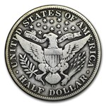 1913-D Barber Half Dollar Fine