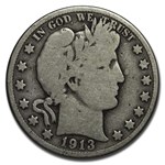 1913-D Barber Half Dollar Good