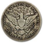 1913-D Barber Quarter VG
