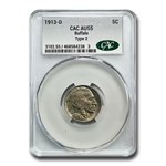 1913-D Buffalo Nickel Type-II AU-55 CACG