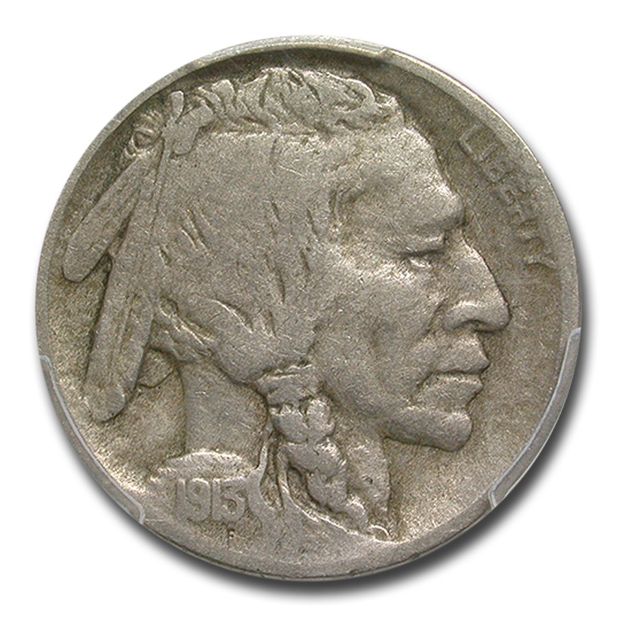 1913-D Buffalo Nickel Type-II F-12 PCGS
