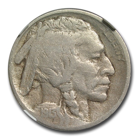 1913-D Buffalo Nickel Type-II Fine-12 NGC 1913-D Buffalo Nickel Type-II Fine-12 NGC