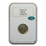 1913-D Buffalo Nickel Type-II MS-63 NGC CAC