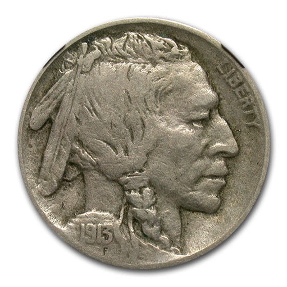 1913-D Buffalo Nickel VF-35 NGC (Type-II) 1913-D Buffalo Nickel VF-35 NGC (Type-II)