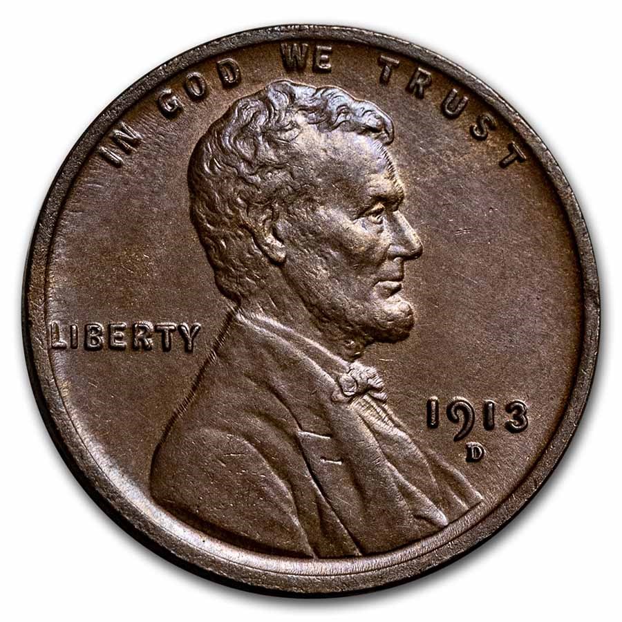 1913-D Lincoln Cent BU