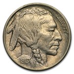 1913-D Type-I Buffalo Nickel AU