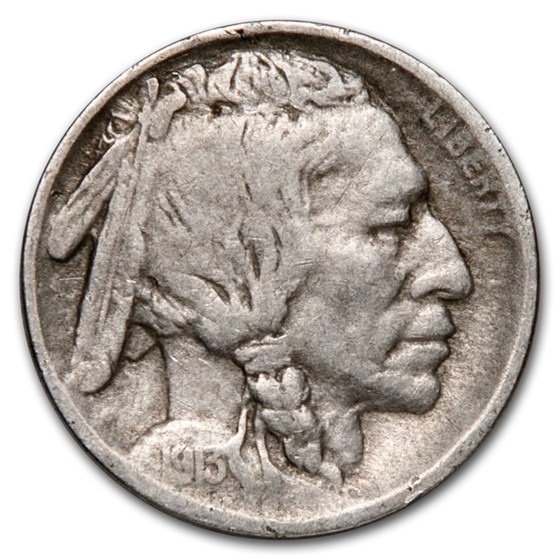 1913-D Type-I Buffalo Nickel Fine