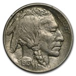 1913-D Type-II Buffalo Nickel AU