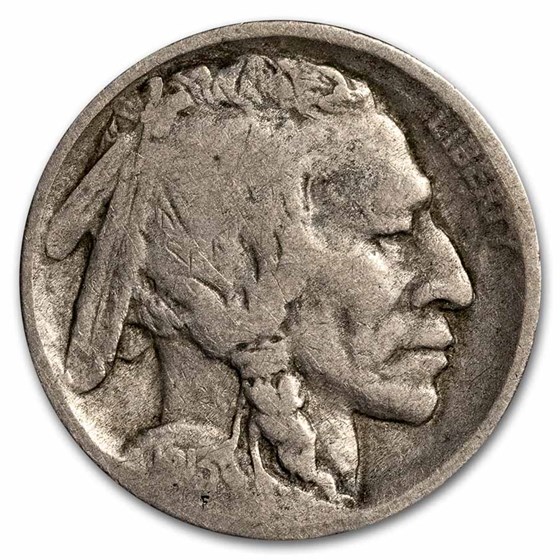 1913-D Type-II Buffalo Nickel VG