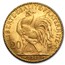 1913 France Gold 20 Francs Rooster BU