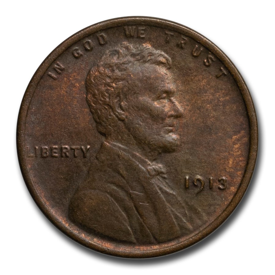 1913 Lincoln Cent BU (Brown)