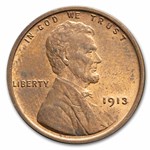 1913 Lincoln Cent BU (Red/Brown)