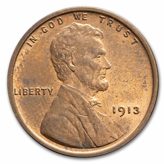 1913 Lincoln Cent BU (Red/Brown) 1913 Lincoln Cent BU (Red/Brown)