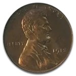 1913 Lincoln Cent MS-64 PCGS (Red)