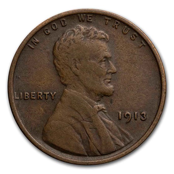 1913 Lincoln Cent VF 1913 Lincoln Cent VF
