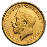 1913-M Australia Gold Sovereign George V BU