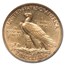 1913-S $10 Indian Gold Eagle AU-55 NGC
