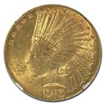 1913-S $10 Indian Gold Eagle MS-62 NGC