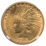 1913-S $10 Indian Gold Eagle MS-63 NGC
