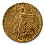 1913-S $20 St Gaudens Gold Double Eagle MS-62 PCGS