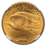 1913-S $20 St Gaudens Gold Double Eagle MS-63 NGC