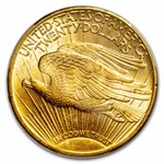1913-S $20 St Gaudens Gold Double Eagle MS-63 PCGS