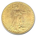 1913-S $20 St Gaudens Gold Double Eagle MS-64 PCGS