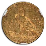 1913-S $5 Indian Gold Half Eagle AU-55 NGC