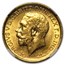 1913-S Australia Gold Sovereign George V MS-63 NGC