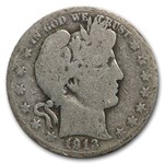 1913-S Barber Half Dollar AG