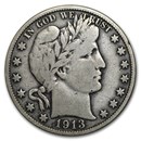 1913-S Barber Half Dollar Fine