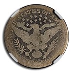 1913-S Barber Quarter AG-03 NGC