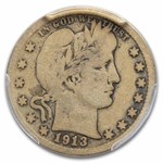 1913-S Barber Quarter Good-6 PCGS