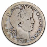 1913-S Barber Quarter Good