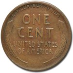 1913-S Lincoln Cent AU