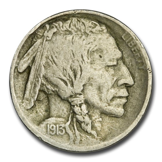 1913-S Type-I Buffalo Nickel Fine