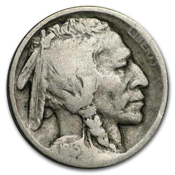 1913-S Type-I Buffalo Nickel Good