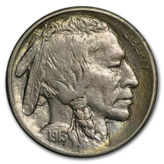 1913-S Type-II Buffalo Nickel AU 1913-S Type-II Buffalo Nickel AU