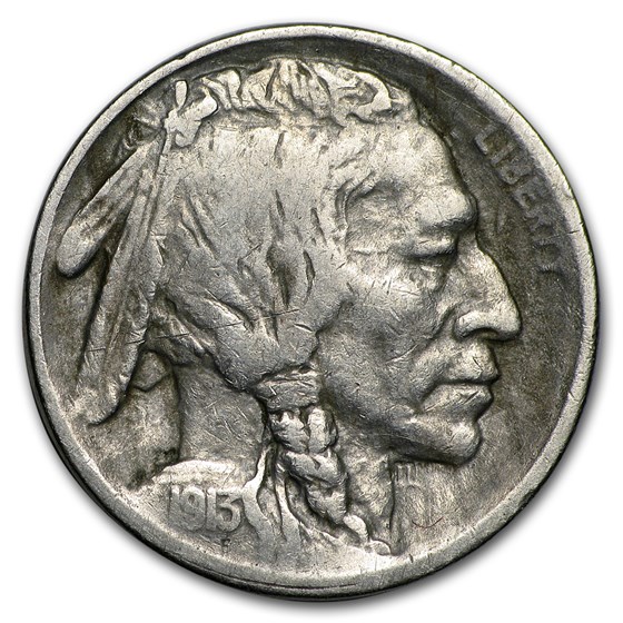 1913-S Type-II Buffalo Nickel Fine