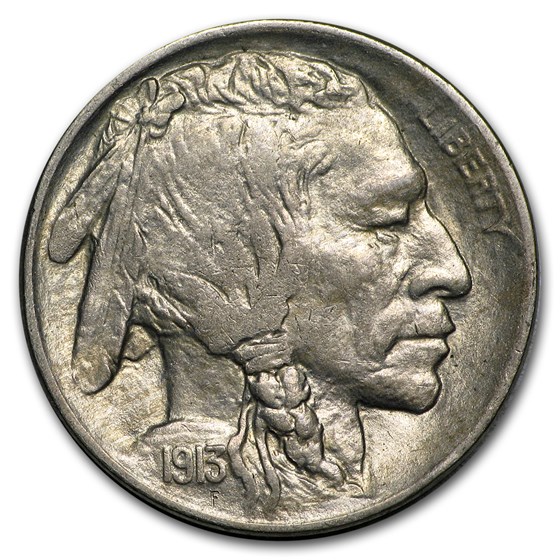 1913 Type-II Buffalo Nickel BU 1913 Type-II Buffalo Nickel BU