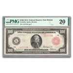 1914 (1-A Boston) $100 FRN VF-20 PMG (Fr#1072A)