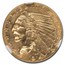 1914 $2.50 Indian Gold Quarter Eagle MS-63 NGC